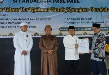 Tasming Hamid Terima Andalusia Award atas Inisiasi Program Safari Dakwah Pemkot Parepare