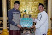 Wabup Barru Abustan Andi Bintang Safari Ramadan di Masjid Besar Palanro