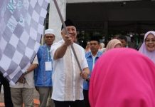 Semarak Tahun Baru Islam, Bupati Pinrang Lepas Pawai Ta’aruf 1448 H