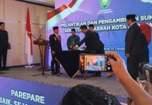 Wali Kota Tasming Hamid Tekankan Sinergi ASN Saat Lantik Amarun Agung Hamka sebagai Sekda