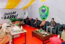 Bupati dan Wakil Bupati Barru Terima Audiensi Universitas Almarisah Madani Makassar