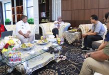 Bupati Barru Terima Audiensi Manajemen PT PLN Indonesia Power UBP Barru