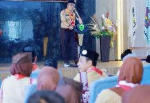 Wakil Bupati Barru, Abustan Terpilih Secara Aklamasi Nakhodai Gerakan Pramuka Kwarcab Barru