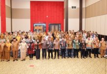 Wakil Bupati Barru Hadiri Rakor dan Evaluasi Pelaksanaan Program Stunting Tingkat Sulsel