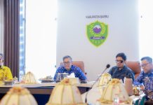 Pemkab Barru Siap Hadapi Pemeriksaan LKPD 2025, Wabup Abustan Hadiri Entry Meeting BPK RI