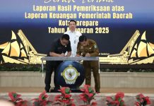 Parepare Kembali Raih Opini WTP, Tasming Hamid: Bukti Komitmen Tata Kelola Keuangan yang Akuntabel