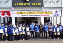 Hari Kesadaran Nasional di Barru, Bupati Andi Ina Tegaskan TPP ASN Berbasis Disiplin dan Kinerja