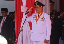 Bupati Irwan Pimpin Upacara HUT ke-81 RI di Pinrang, 70 Paskibraka Kibarkan Sang Merah Putih
